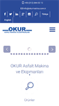 Mobile Screenshot of okurmakina.com.tr