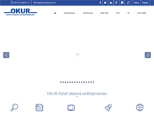 Tablet Screenshot of okurmakina.com.tr
